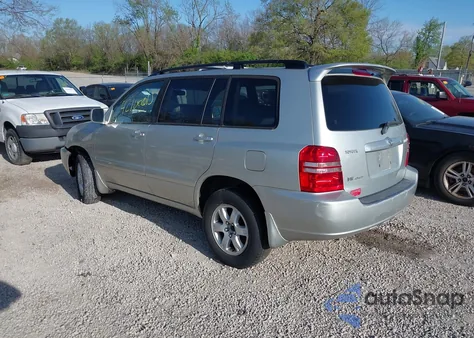 2003 Toyota Highlander V6 из США, поврежденный, VIN JTEHF21A030125195